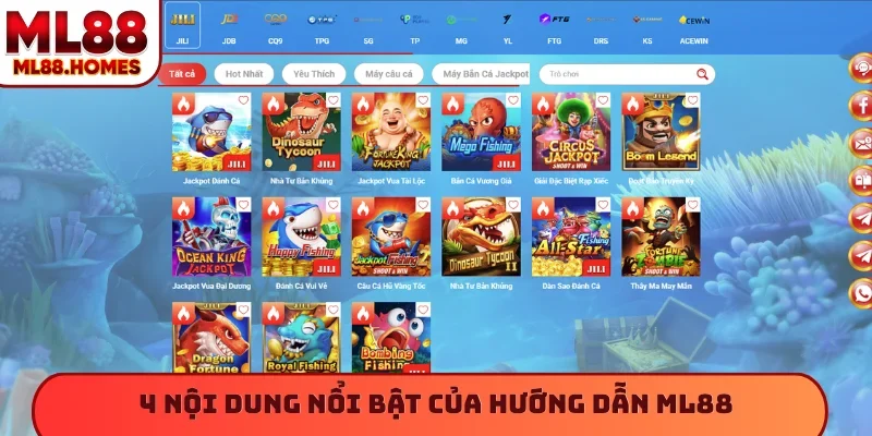 4 nội dung nổi bật của hướng dẫn ML88