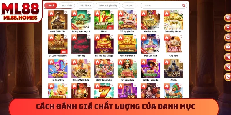 Cách đánh giá chất lượng của danh mục
