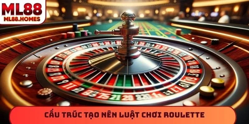 Cấu trúc tạo nên luật chơi Roulette